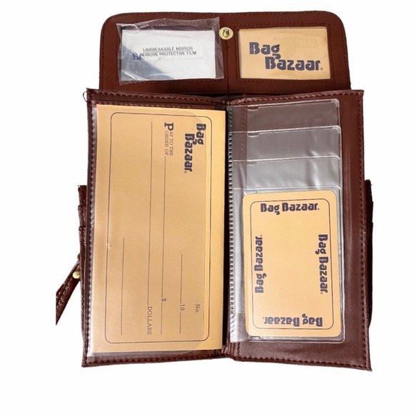 NWOT Vintage Bag Bazaar Wallet - Picture 7 of 10